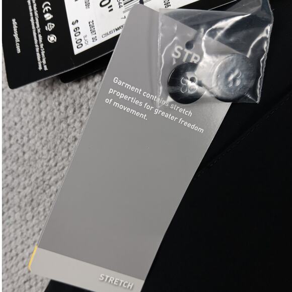 Adidas Climalite Performance Stretch Shorts Mens 30X10 Black Golf Athletic - Picture 5 of 16